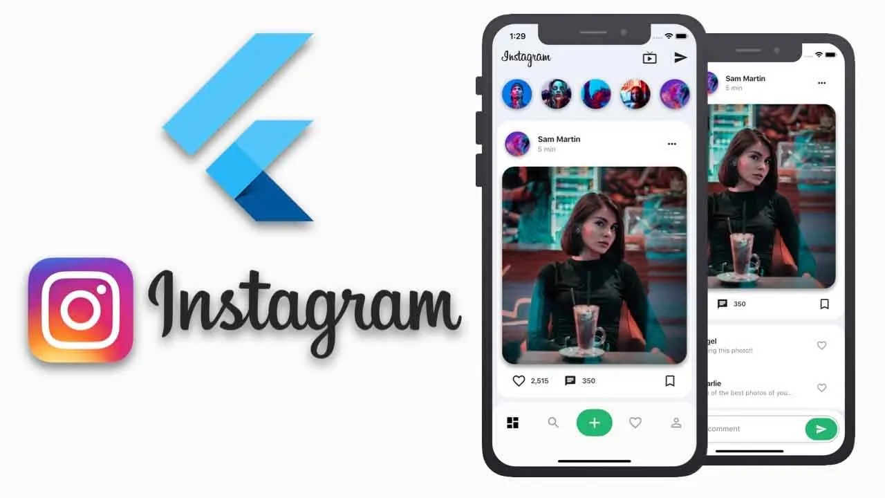 A Redesigned instagram Mobile App Made with Flutter