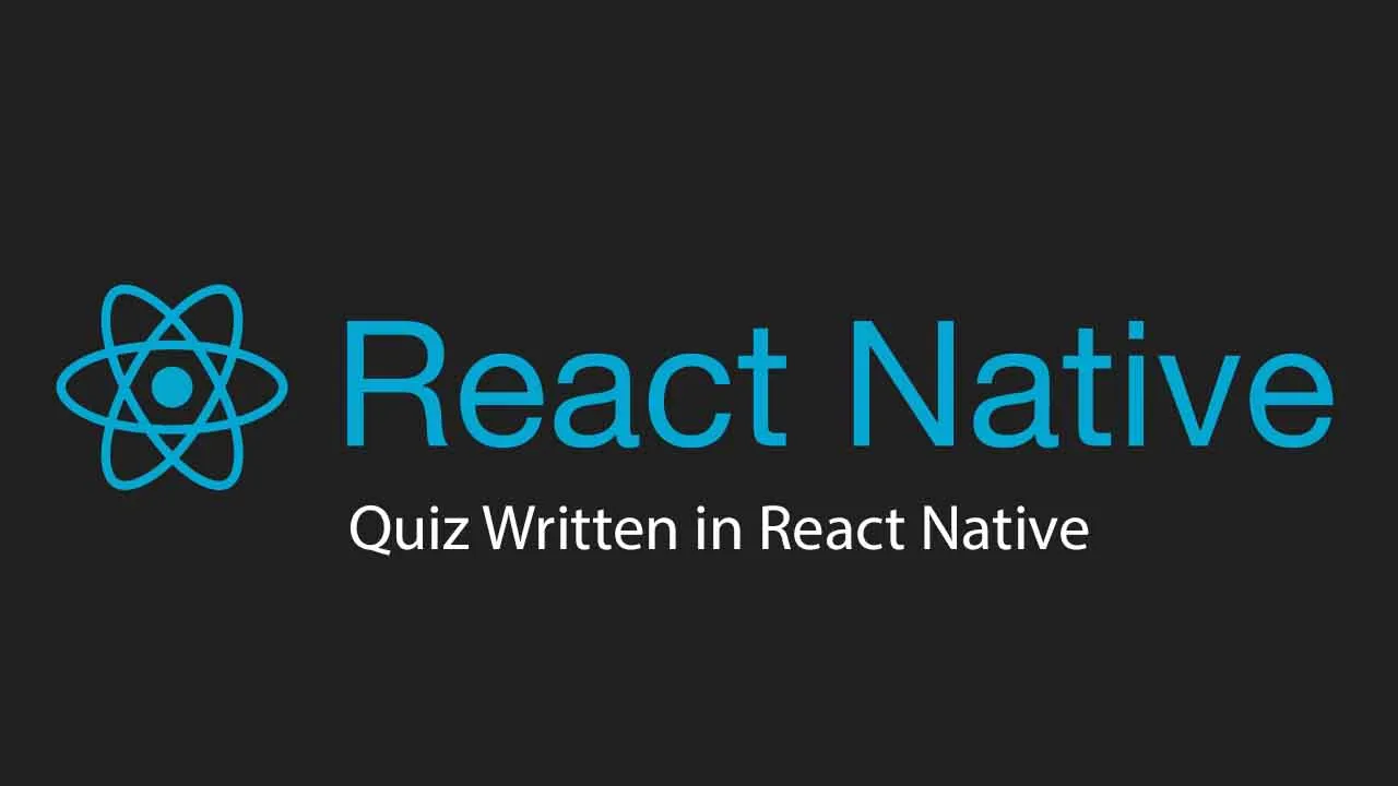 Quiz Written in React Native