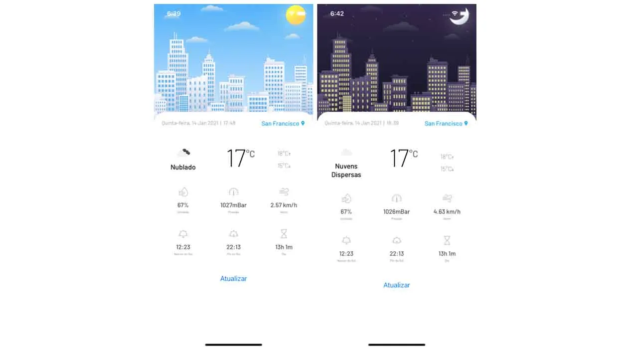 A Simple Weather App Made with React Native