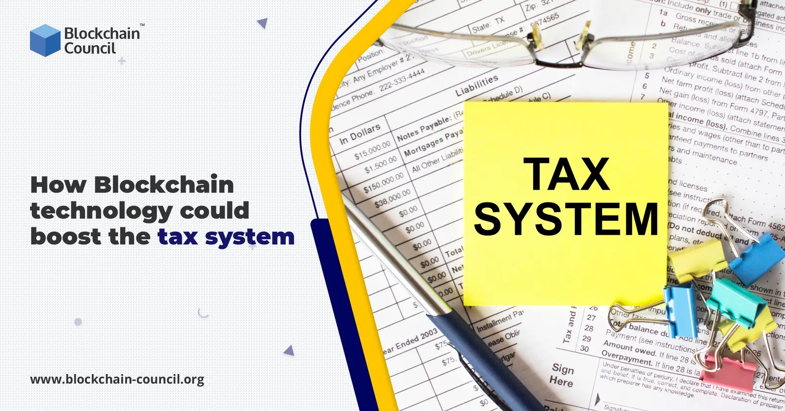 How Blockchain Technology Could Boost The Tax System