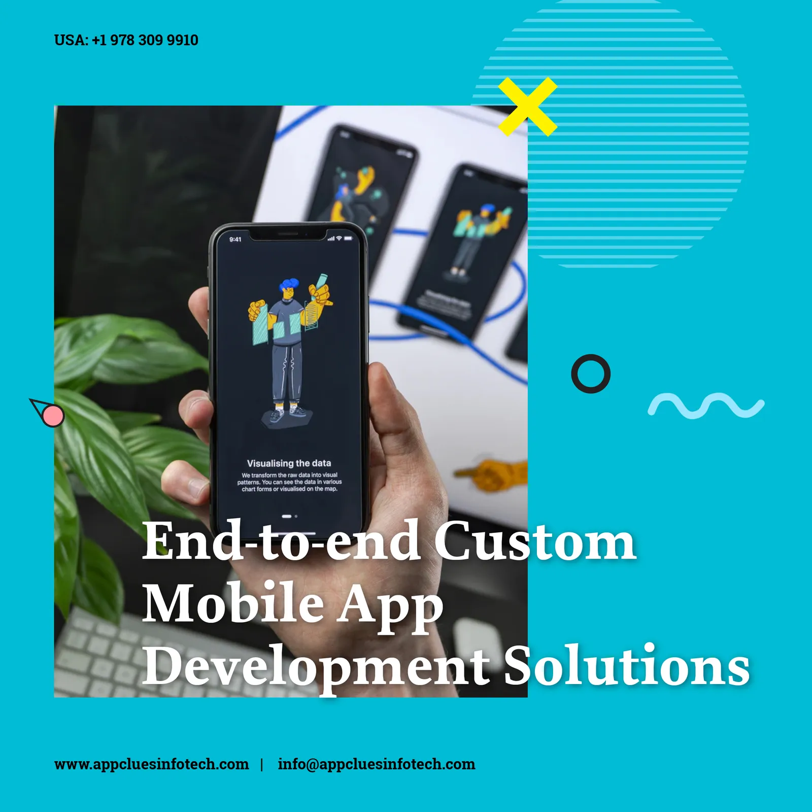 Custom Mobile App Development Solution Provider in USA