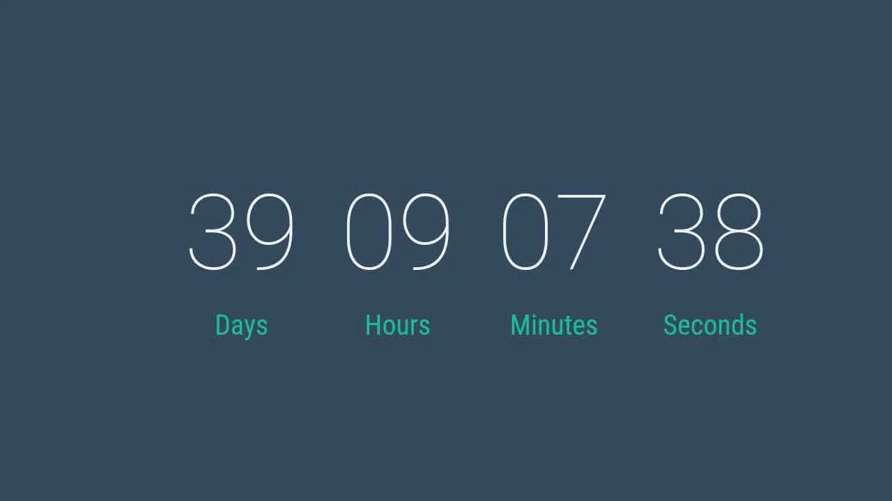 A Countdown Timer for Vue.js