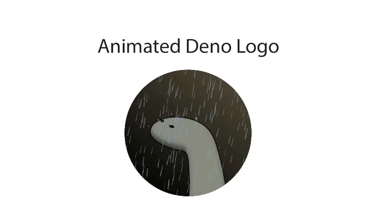 Animated Deno logo