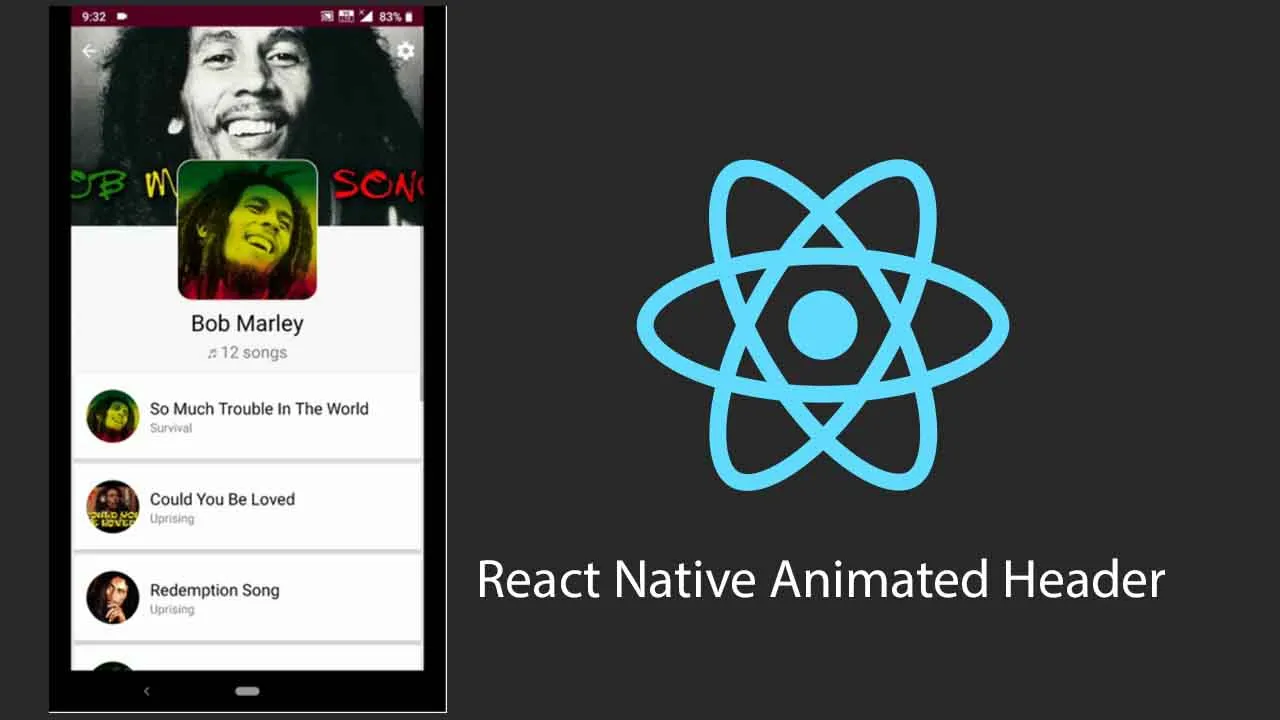 React Native Animated Header with ScrollView