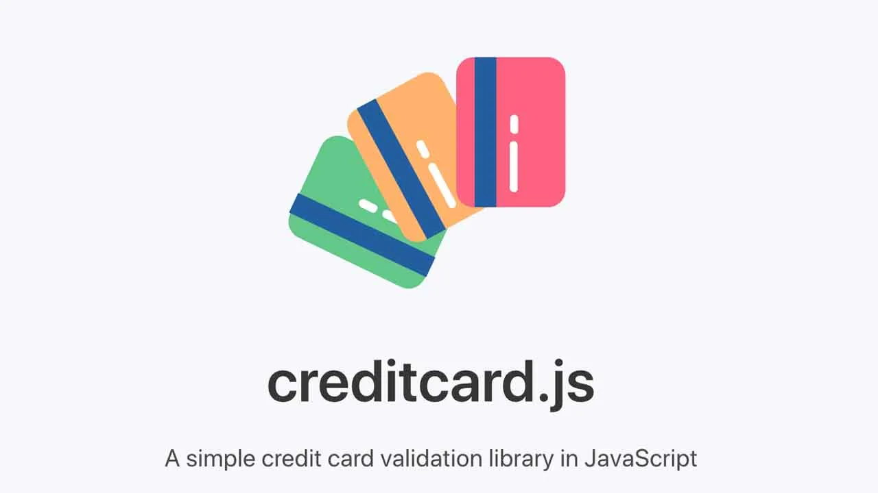 A Simple Credit Cards Validation Library in JavaScript