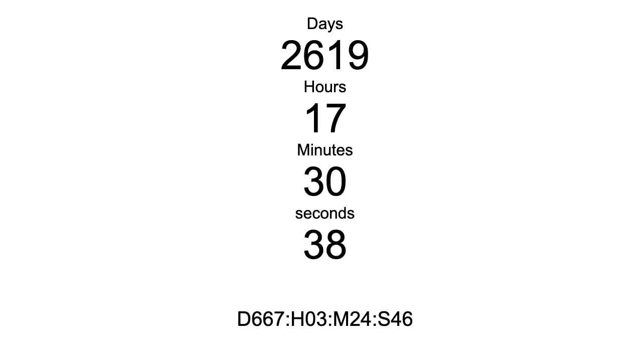 Countdown Timer Plugin With Pure JavaScript