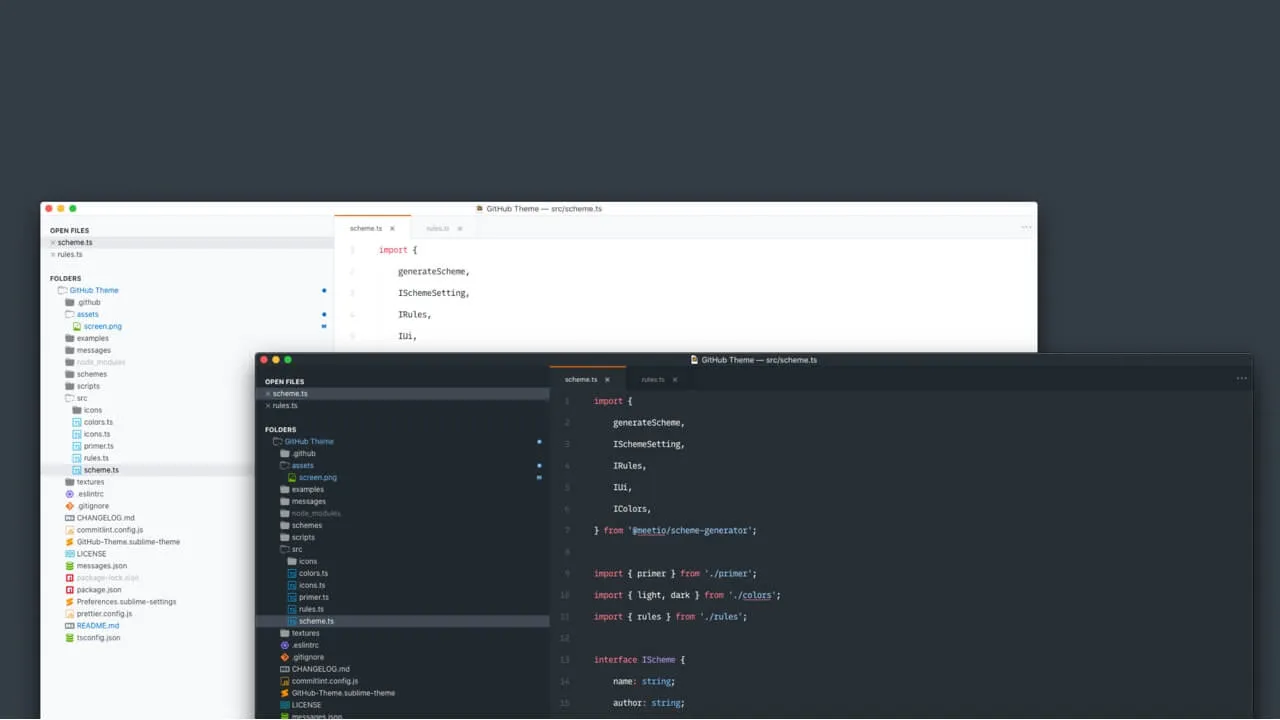 21 Sublime Text Themes