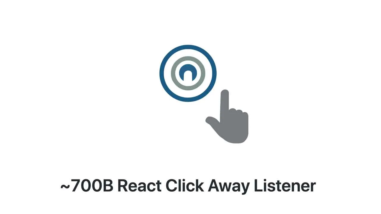 Tiny React Click Away Listener Built with React Hooks