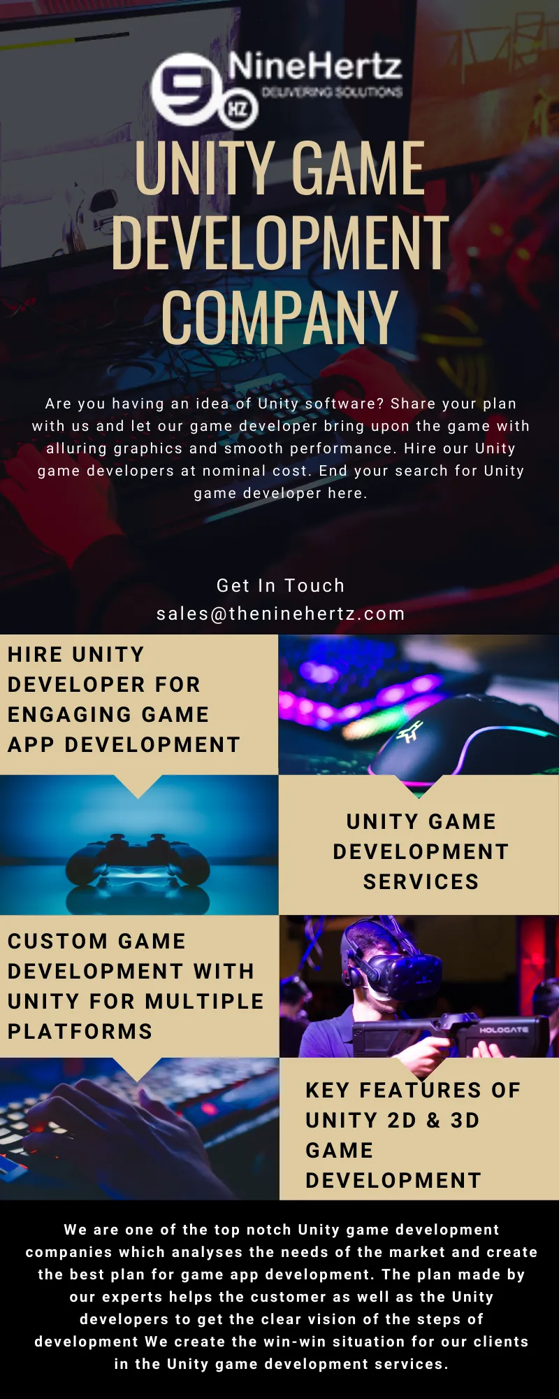 Unity Game Development Company | Hire Unity Developers
