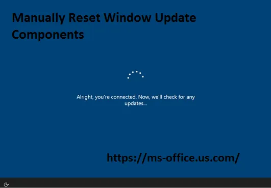 How To Manually Reset Window Update Components To Fix Window Update Error?