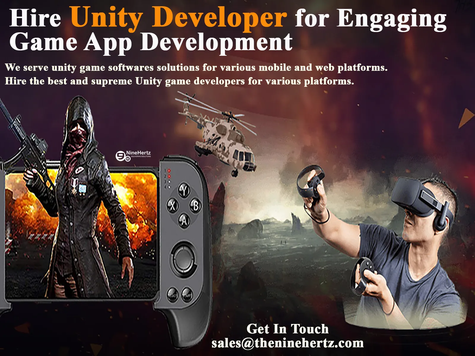 Unity Game Development Company | Hire Unity Developers
