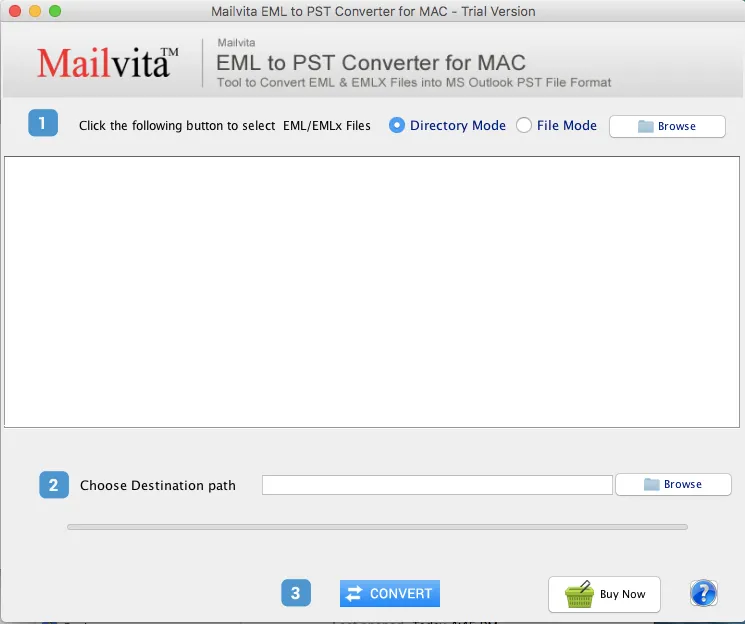 Free EML to PST Converter for Mac - Export Multiple EML Files into Outlook PST