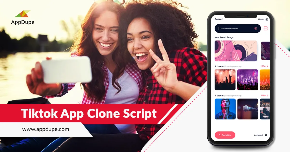 Develop An Alluring Social Video-sharing App With TikTok Clone Solution