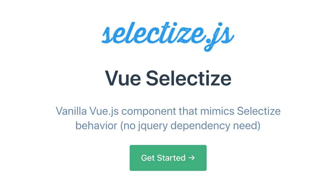A Vanilla Vue.js Component That Mimics The Selectize.js Behavior