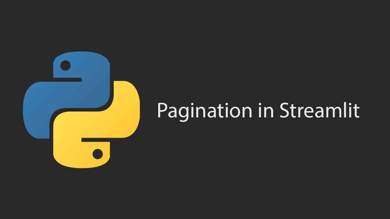 Pagination in Streamlit