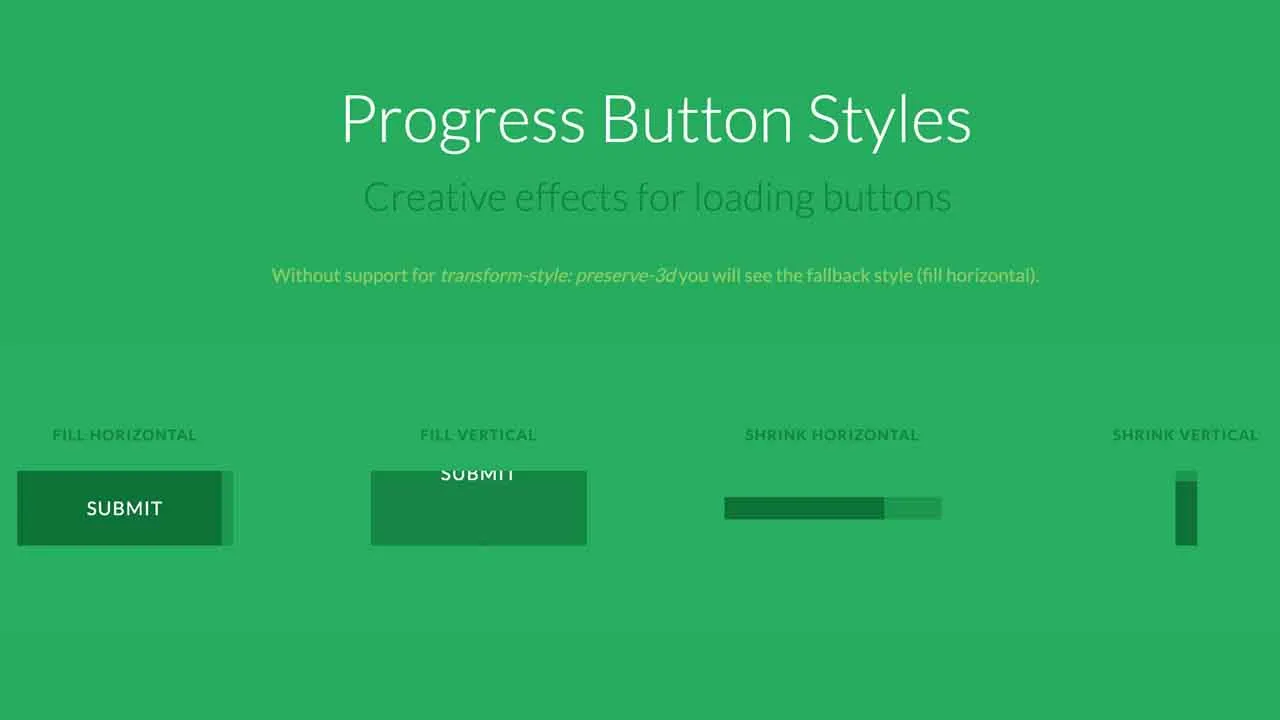 Animated Button for VueJS