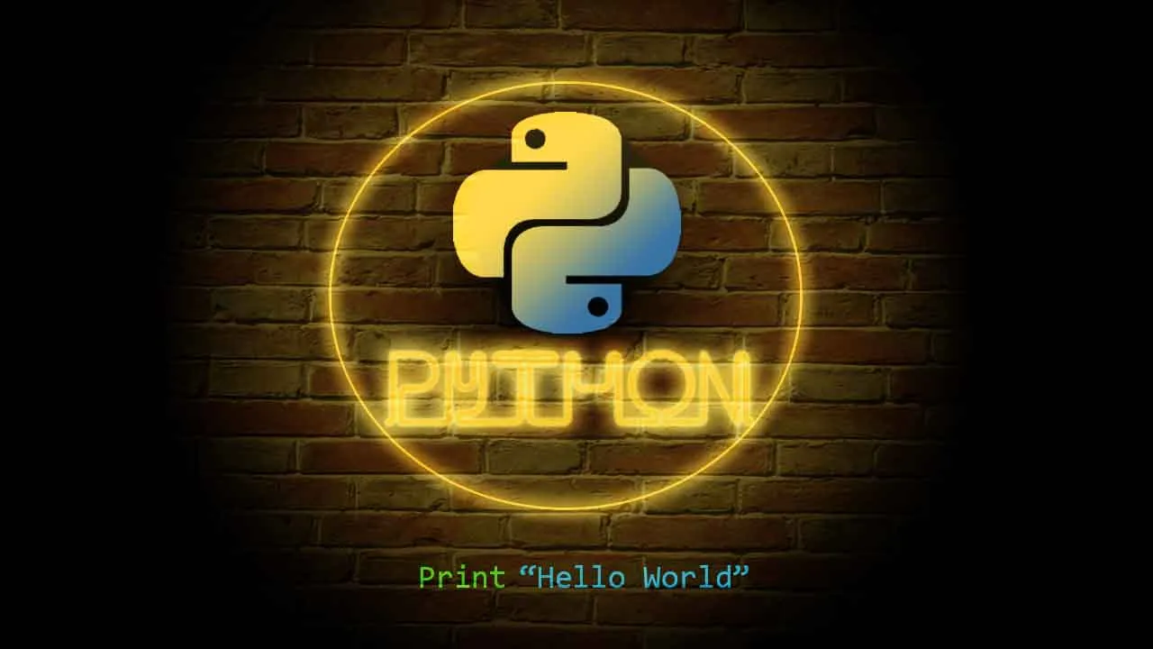 Hello World  - Python