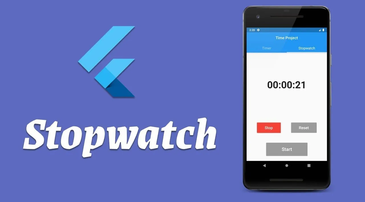 Create a Stopwatch App with Flutter