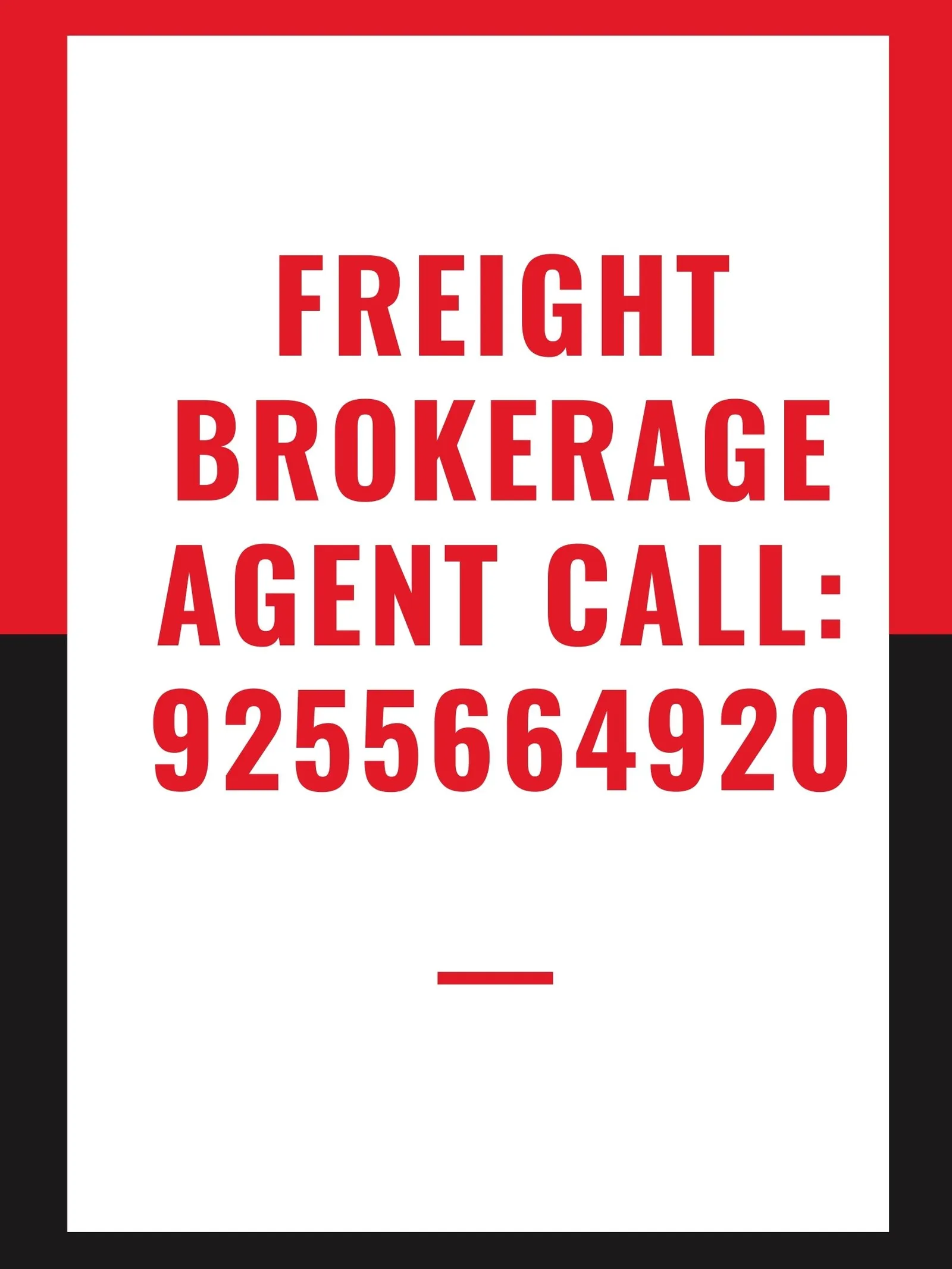 9255664920 | Freight Brokerage Agent