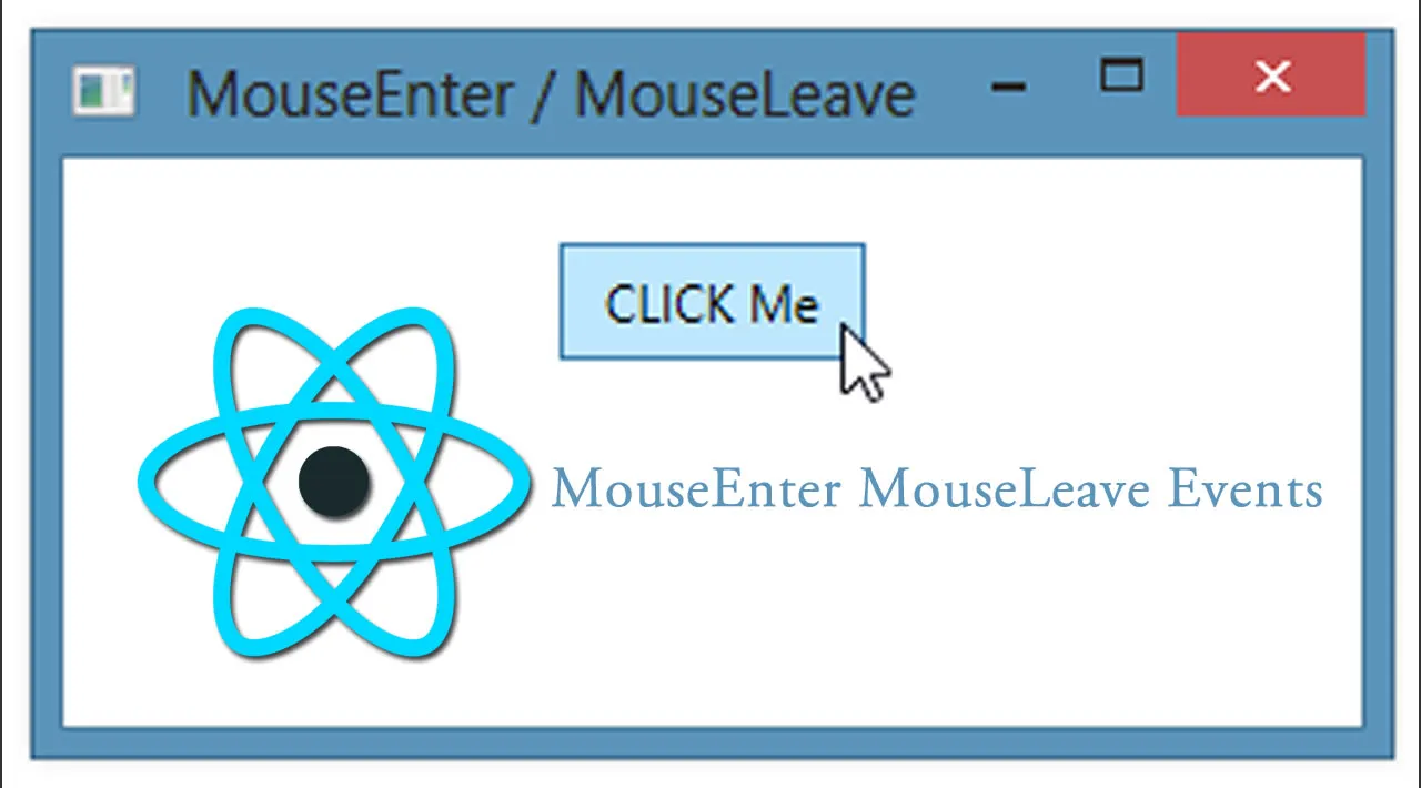 34 ReactJS basics MouseEnter MouseLeave Events