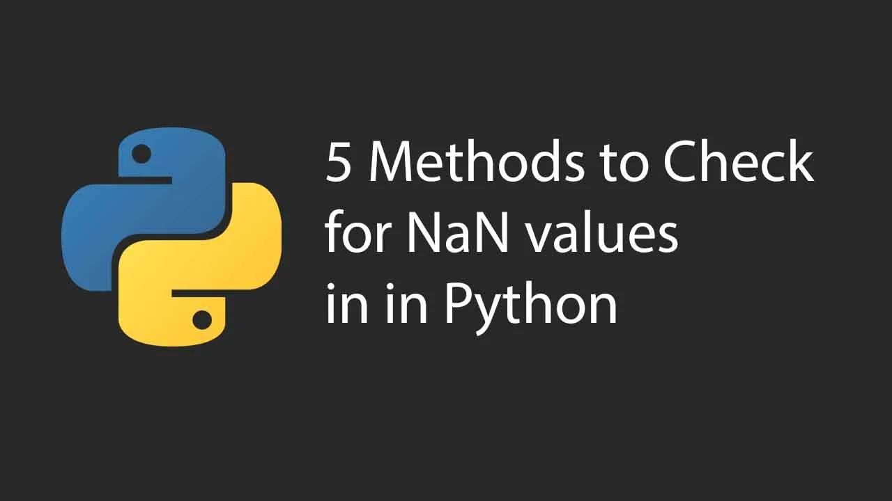 5-methods-to-check-for-nan-values-in-in-python