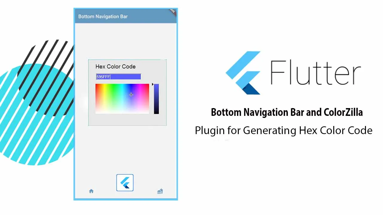 Bottom Navigation Bar and ColorZilla — Plugin for Generating Hex Color Code