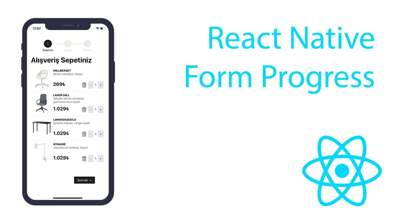 React Native Form Progress