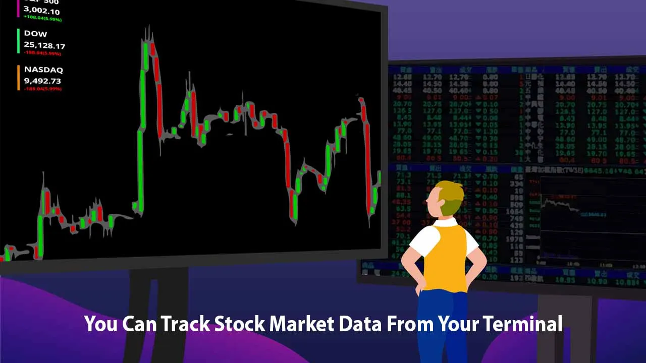 You Can Track Stock Market Data From Your Terminal 