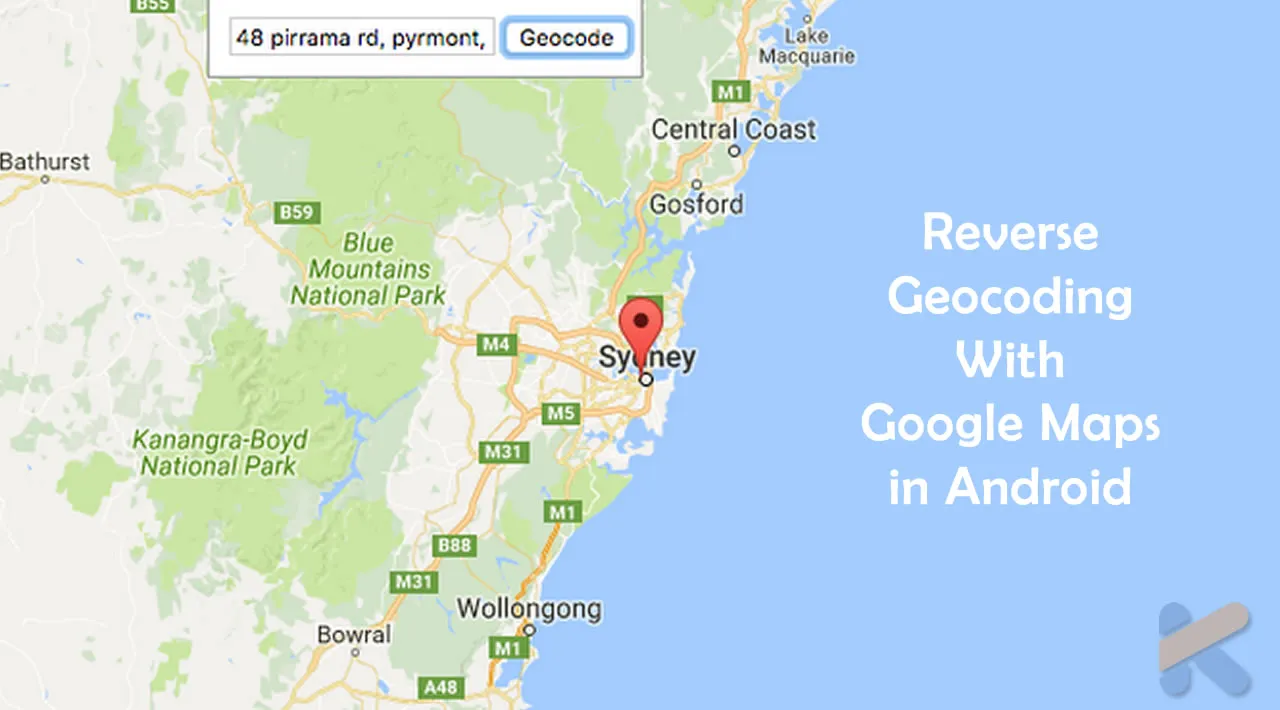 Reverse Geocoding With Google Maps in Android