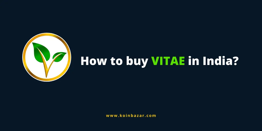 How to trade Vitae in India?