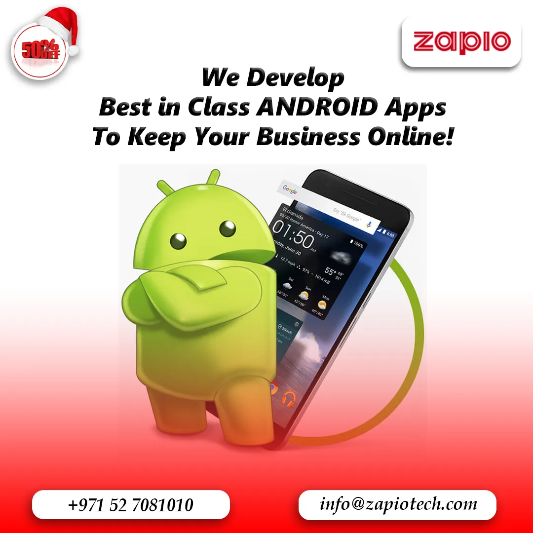 Zapio Technology | Android App Development Dubai