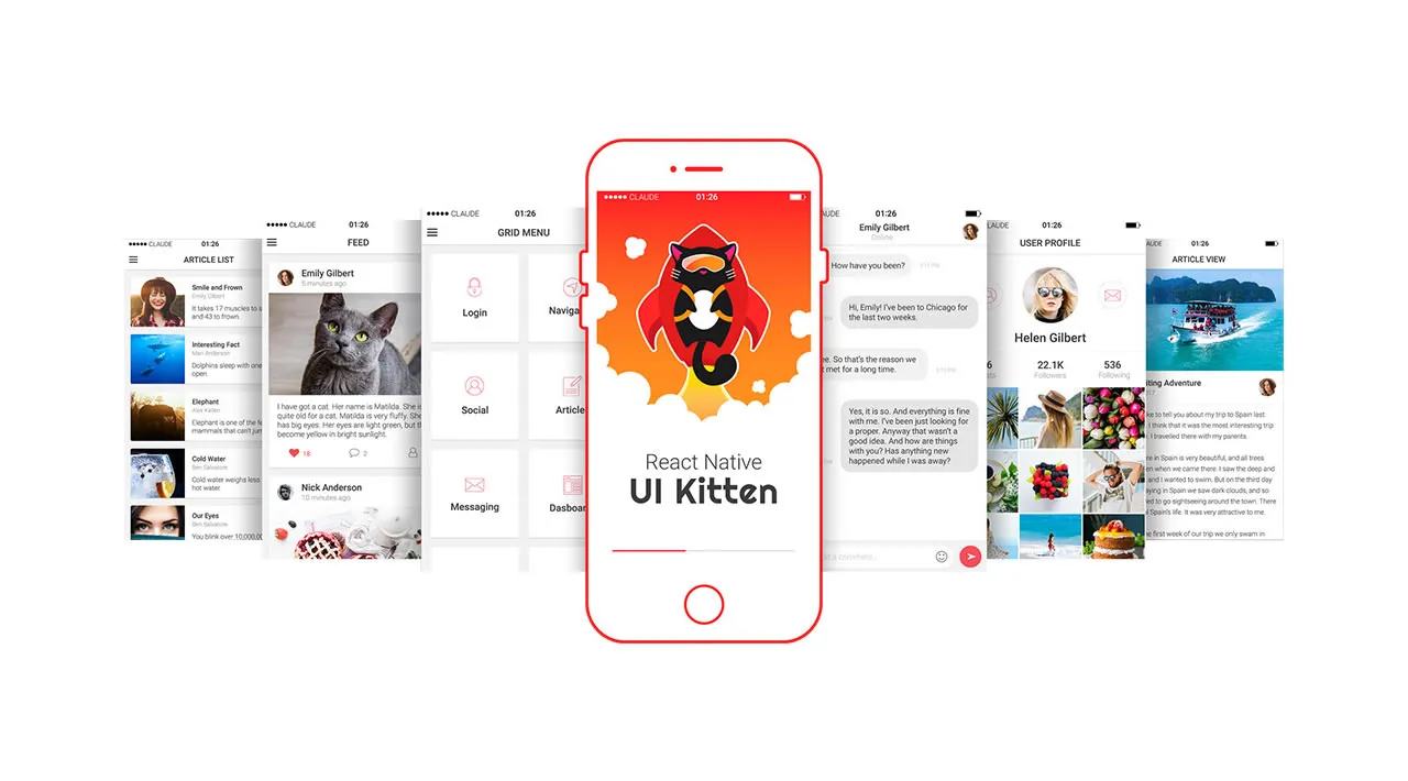 React Native UI Kitten