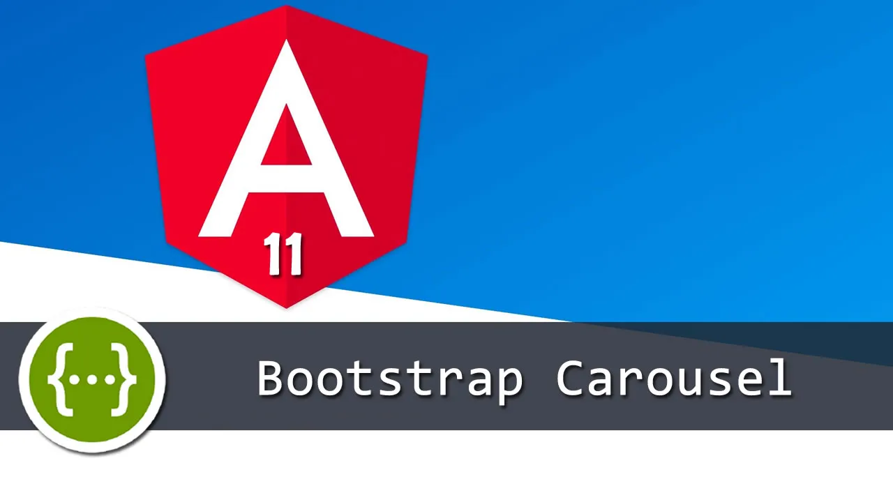 How to use Bootstrap Carousel in Angular 11