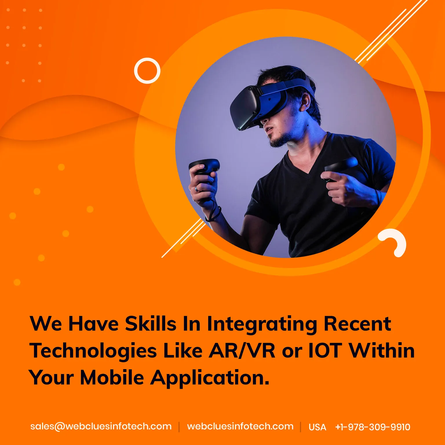 Hire Dedicated AR/VR Developer - WebClues Infotech