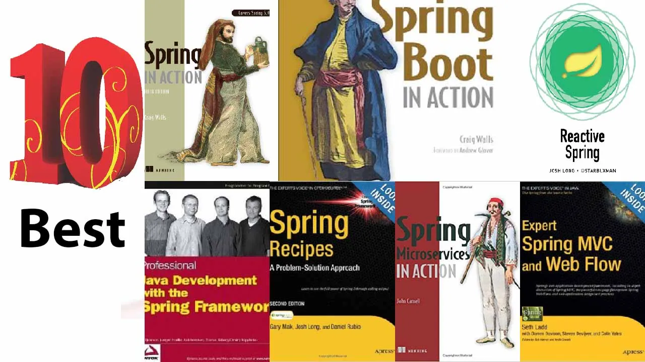 10 Best Spring Framework Books for Java Developers