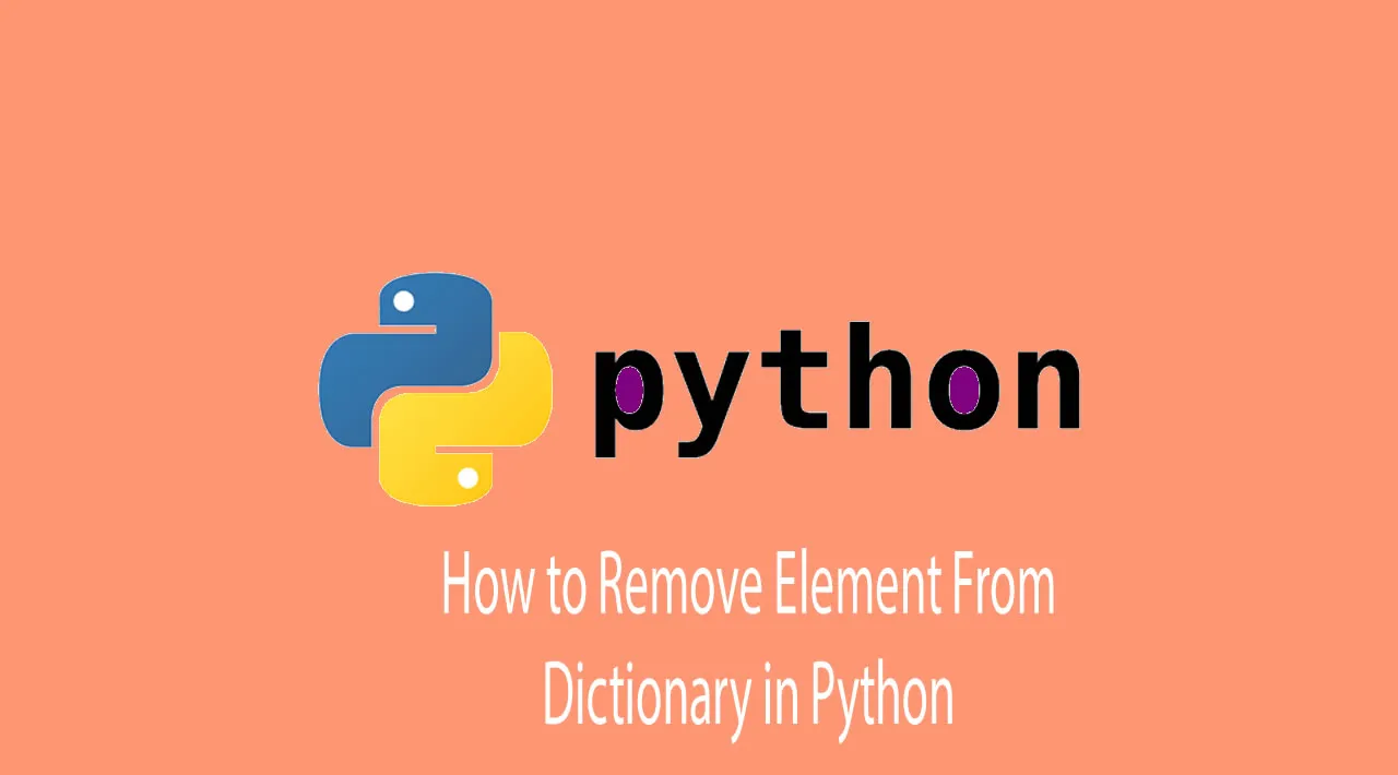 how-to-remove-element-from-dictionary-in-python