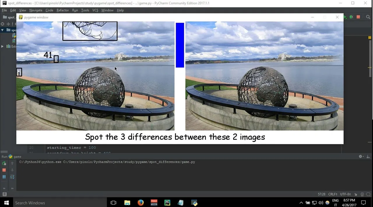 Spot the Differences Using Python