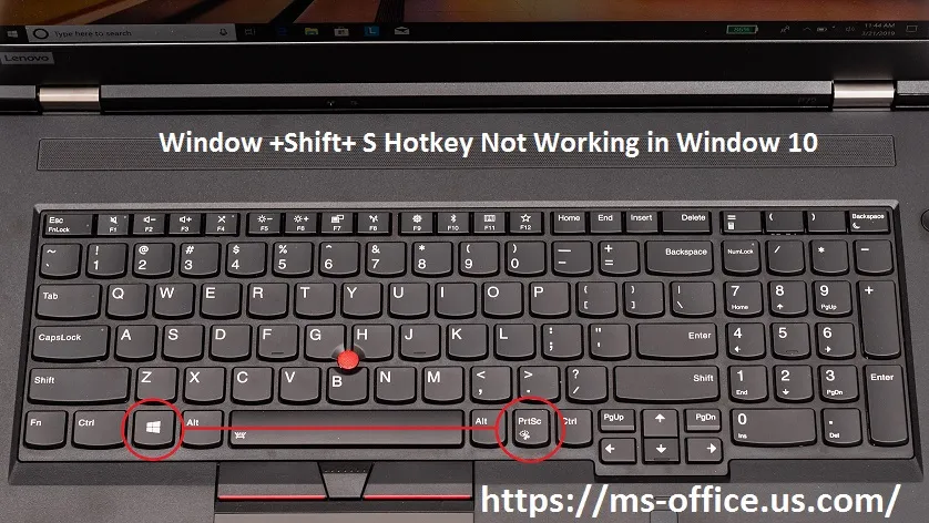 If Window +Shift+ S Hotkey Not Working in Window 10! How To Fix it ...