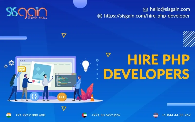 Hire PHP Developers| Dedicated PHP Programmers-SISGAIN