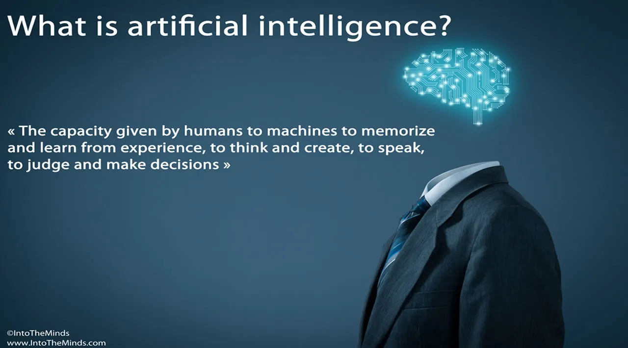 A Simple Approach to Define Human and Artificial Intelligence