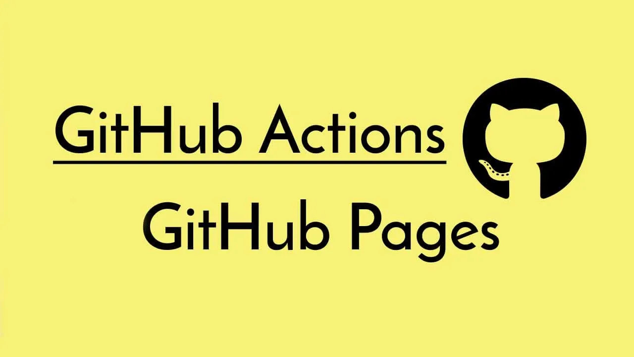 Deploying my portfolio website on Github Pages using Github Actions.
