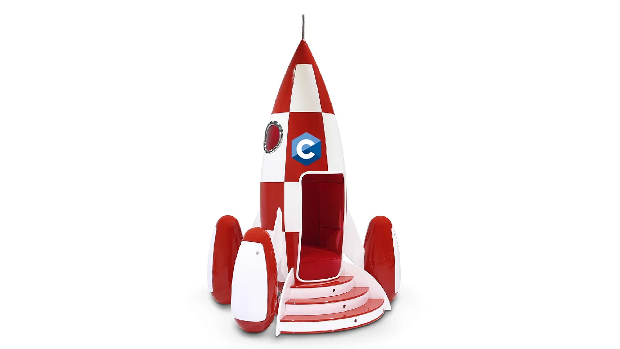 C Program to Create A Rocket using Graphics
