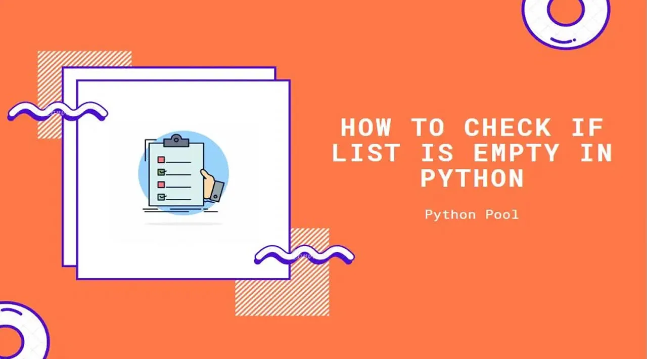 Python Check If List Is Empty 
