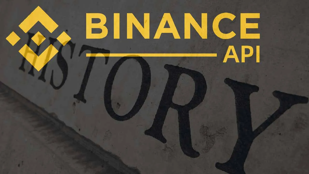 Using Binance API to Get The User’s Trading History