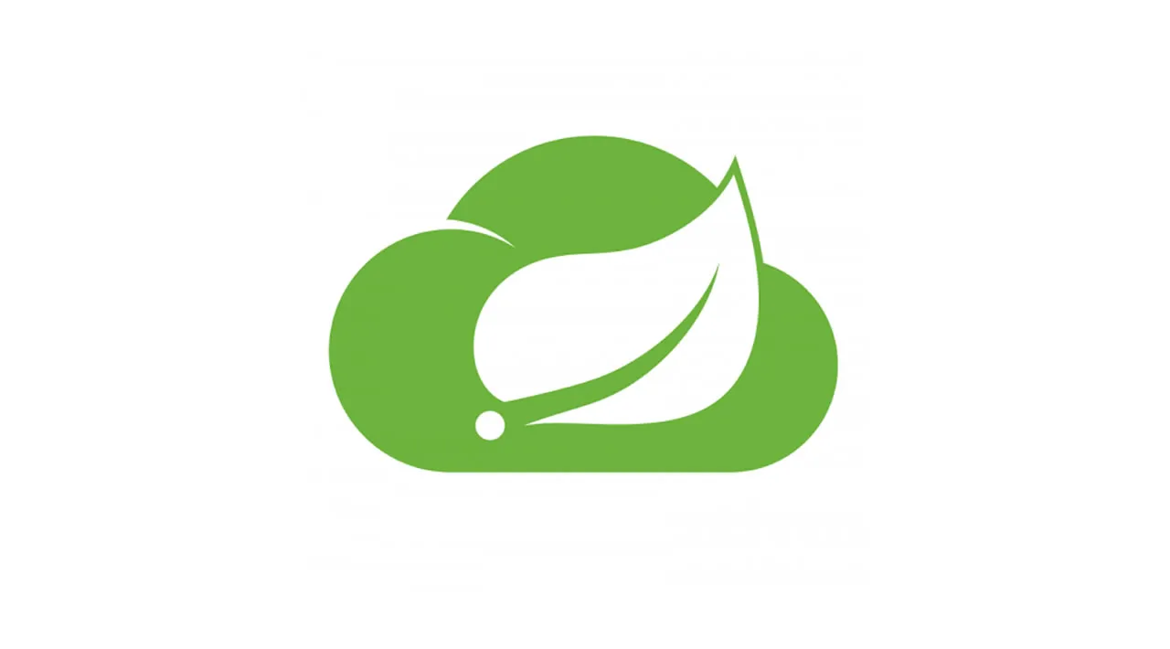 Spring cloud. Spring Framework Sticker.