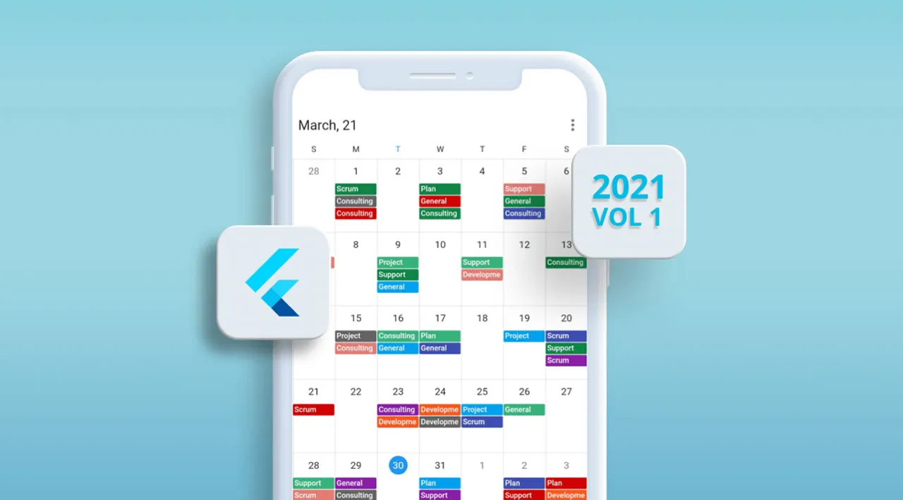 What’s New in 2021: Flutter Event Calendar