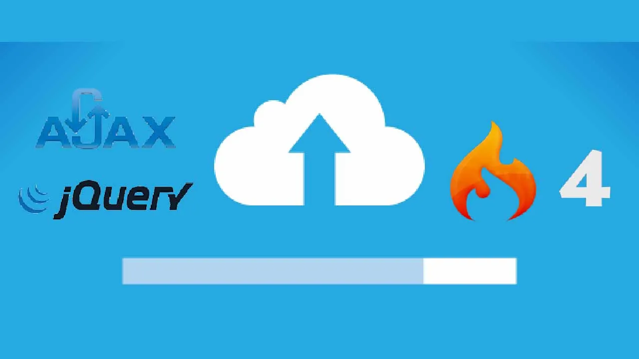 How to upload a file using jQuery AJAX in CodeIgniter 4