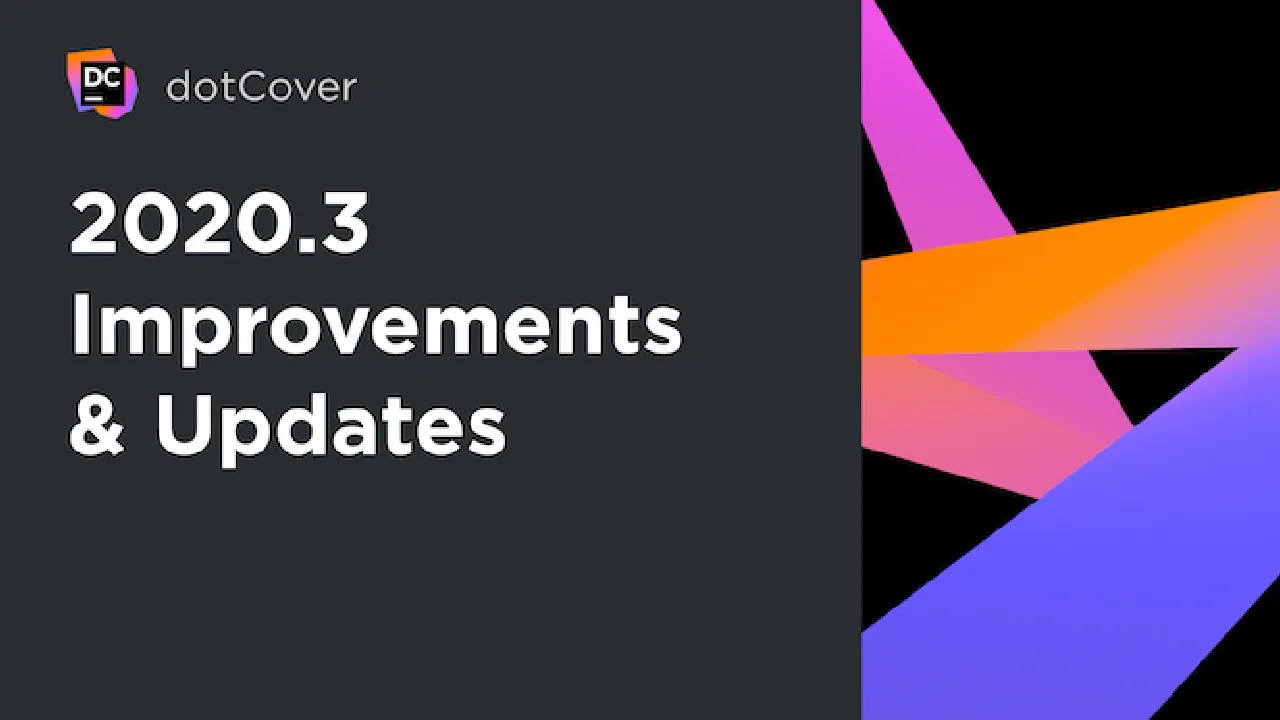 dotCover 2020.3 Improvements And Updates