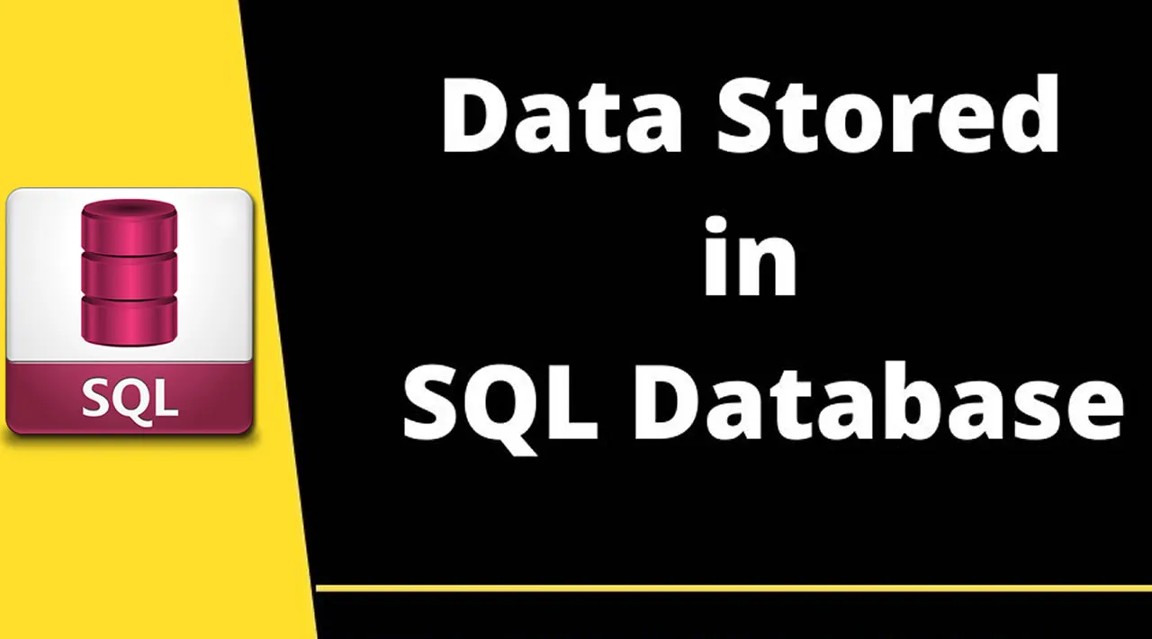 How is Data Stored in SQL Database