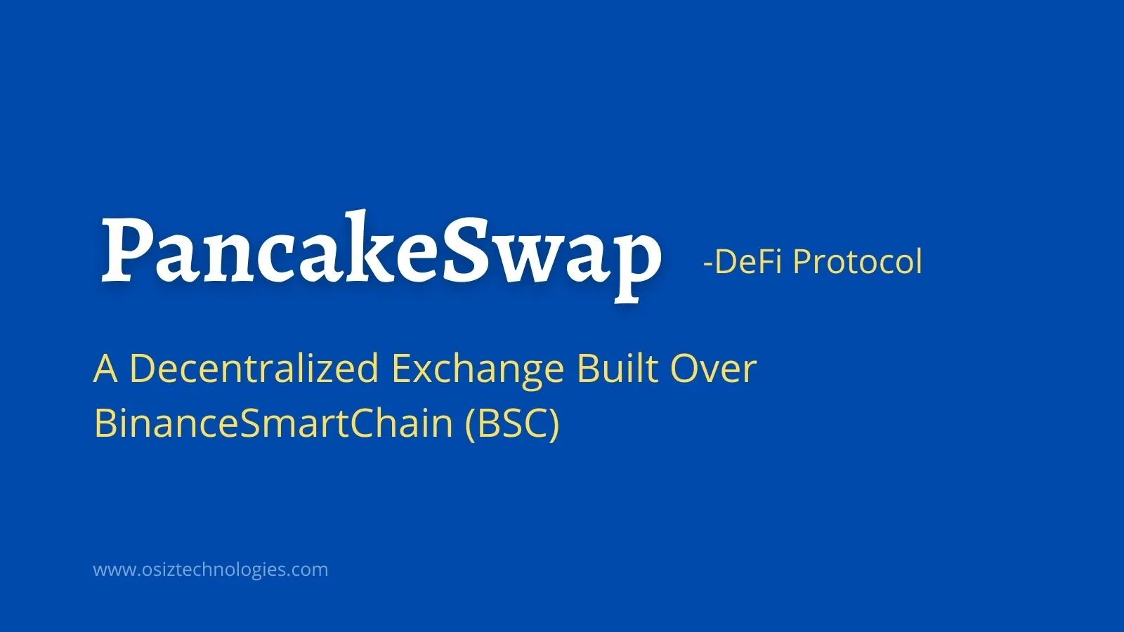 What are the business benefits of starting a DeFi Exchange like PancakeSwap?